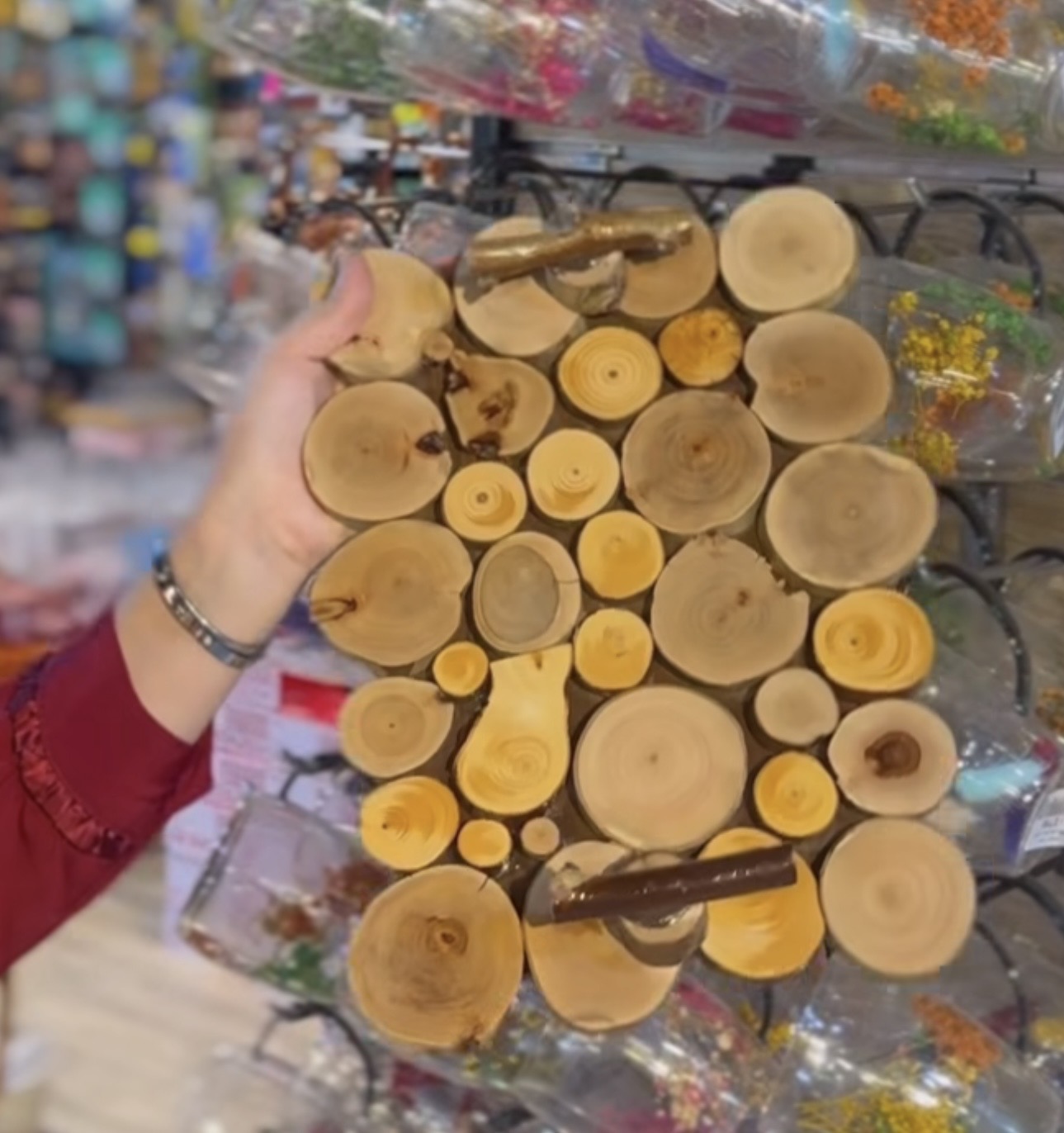 صينية خشب البامبو