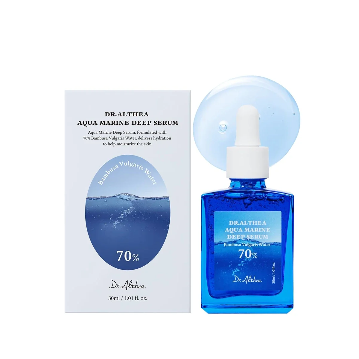 سيروم د. ألثيا أكوا مارين لترطيب عميق وإنعاش البشرة – 30 مل Dr. Althea Aqua Marine Deep Serum 30ml