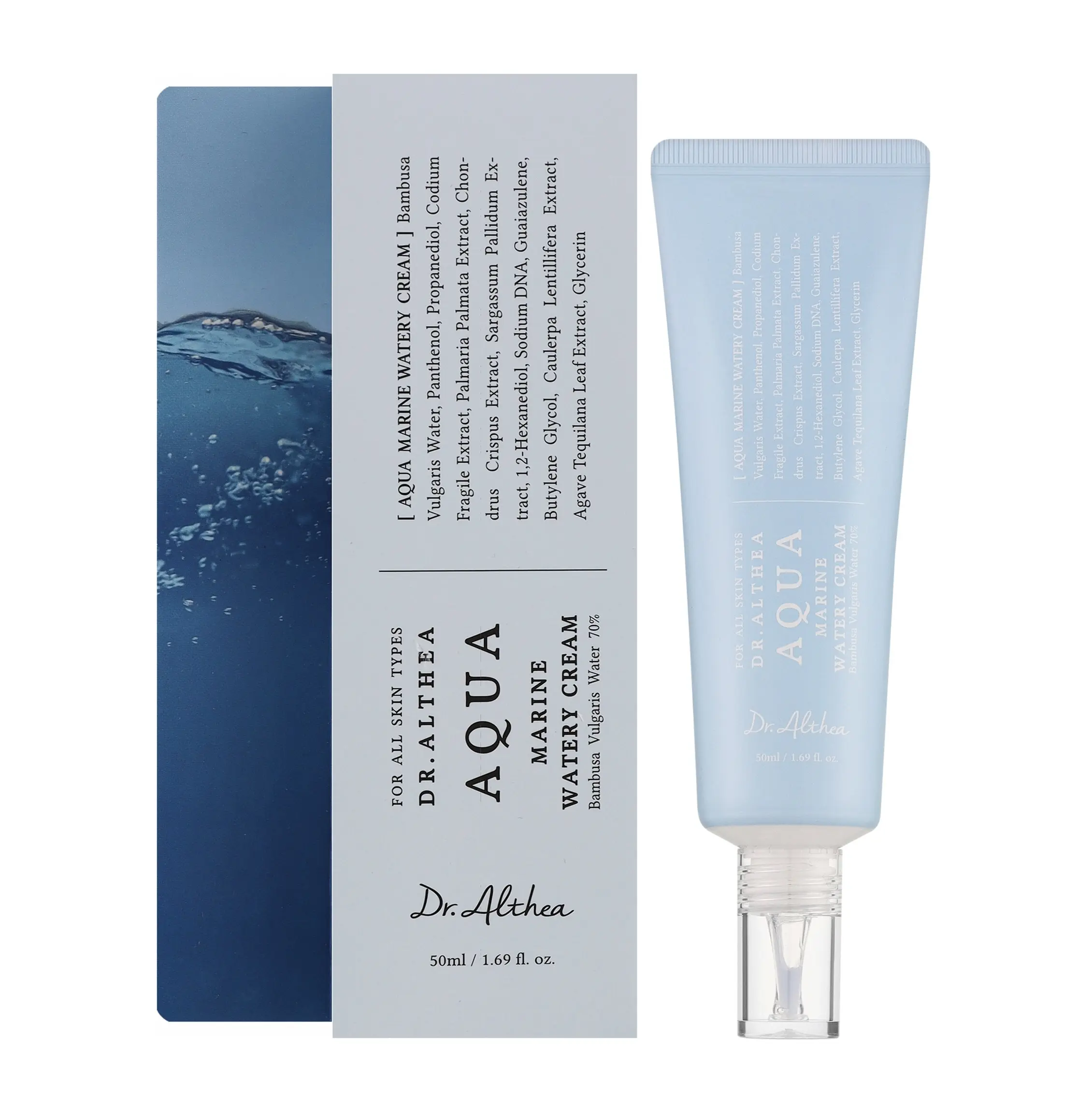 كريم د. ألثيا أكوا مارين المائي لترطيب وانتعاش البشرة – 50 مل Dr. Althea Aqua Marine Watery Cream 50ml