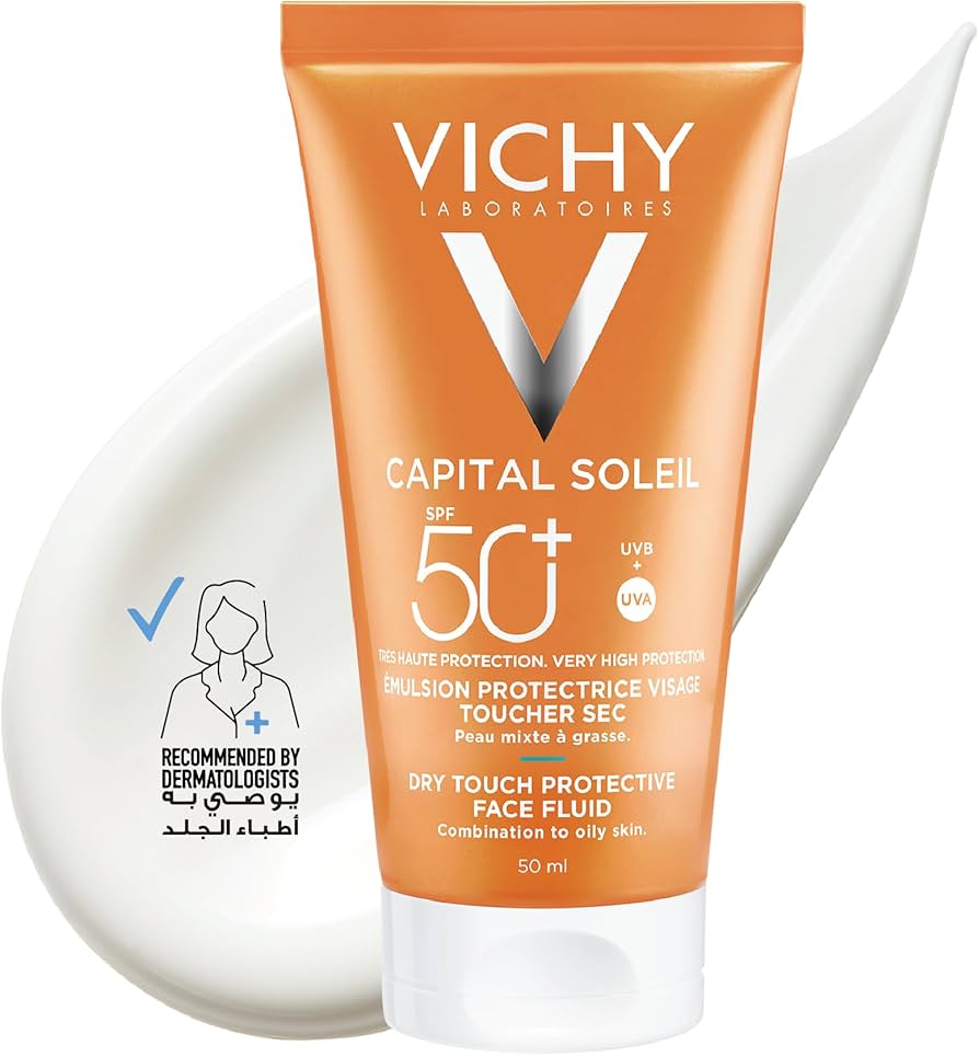 فيجي واقي شمس للبشرة الدهنية 50 مل Vichy sunscreen for oily skin -dry touch